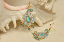 Of Glitter & Shine ☆ Embroidered Jewelry { Earrings } 8